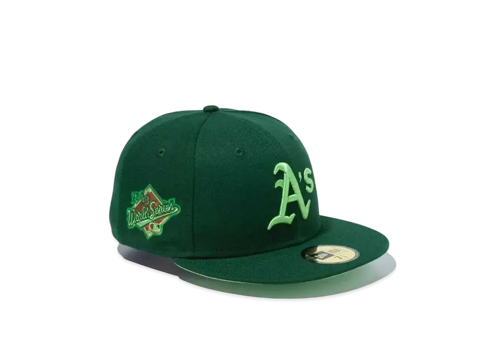 NEW ERA State Fruit 59FIFTY Oakland Athletics "Dark Green"