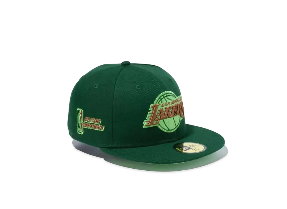 NEW ERA State Fruit 59FIFTY Los Angeles Lakers "Dark Green"