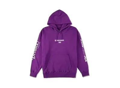 WIND AND SEA WDS x DEVILOCK (COBRA) HOODIE "Purple"