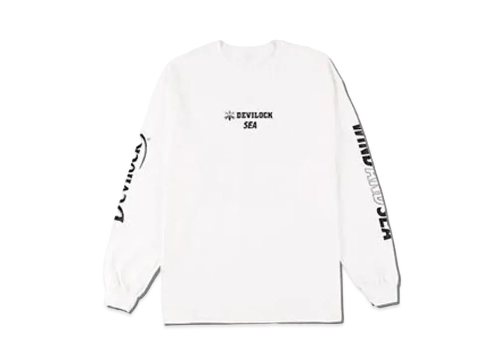 WIND AND SEA WDS x DEVILOCK (COBRA) L/S T-SHIRT "White"