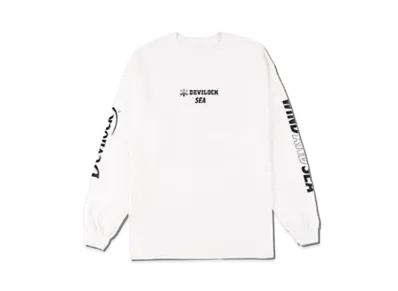 WIND AND SEA WDS x DEVILOCK (COBRA) L/S T-SHIRT "White"