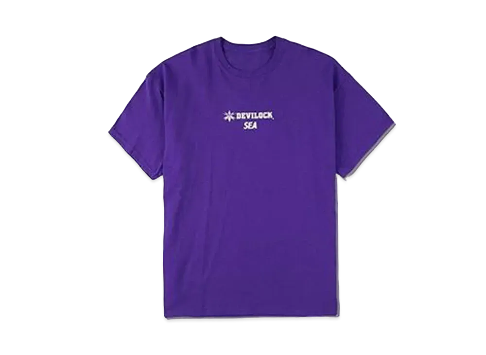WIND AND SEA WDS x DEVILOCK (COBRA) T-SHIRT "Purple"