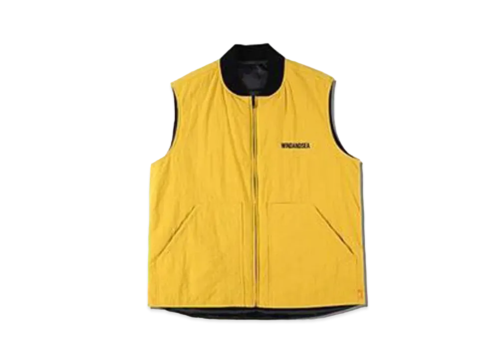 WIND AND SEA WDS DELIVERY VEST "Mustard"