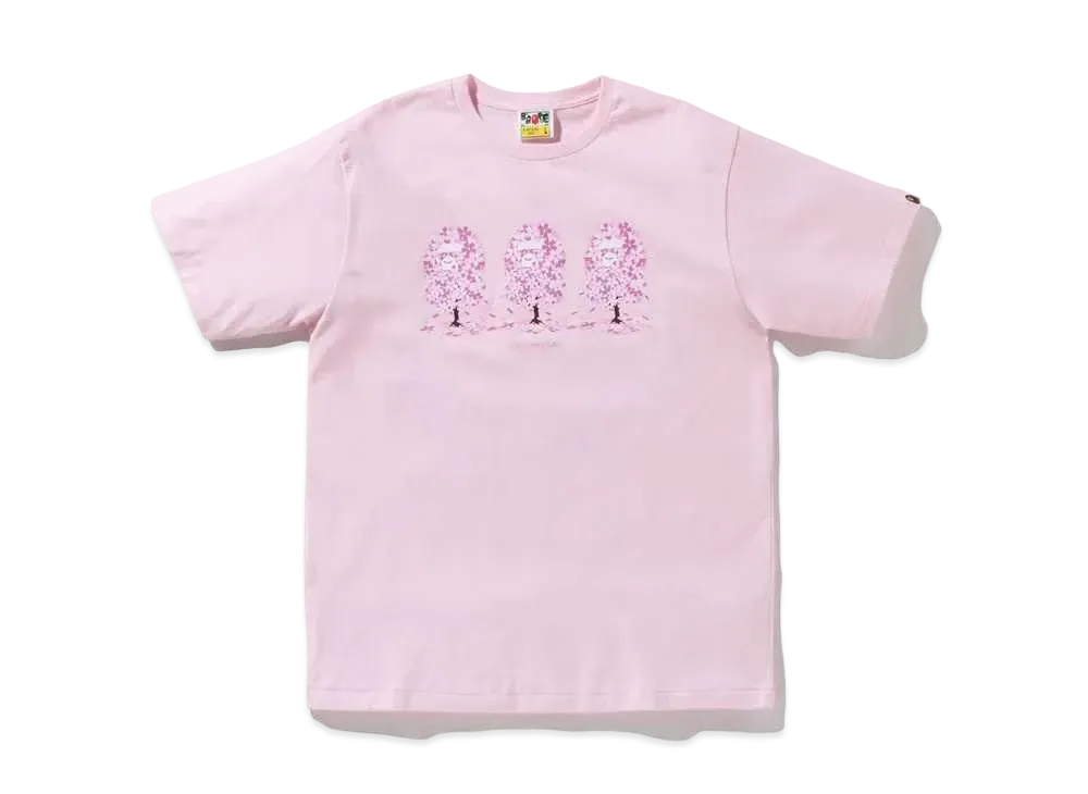 A BATHING APE SAKURA TEE "Pink"