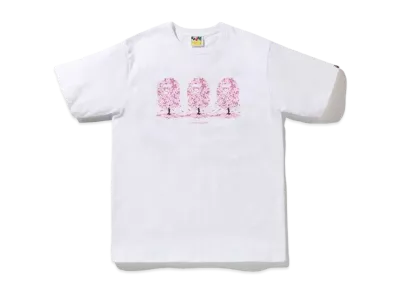 A BATHING APE SAKURA TEE "White"