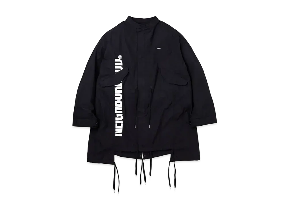 NEIGHBORHOOD FISHTAIL / C-COAT "Black"