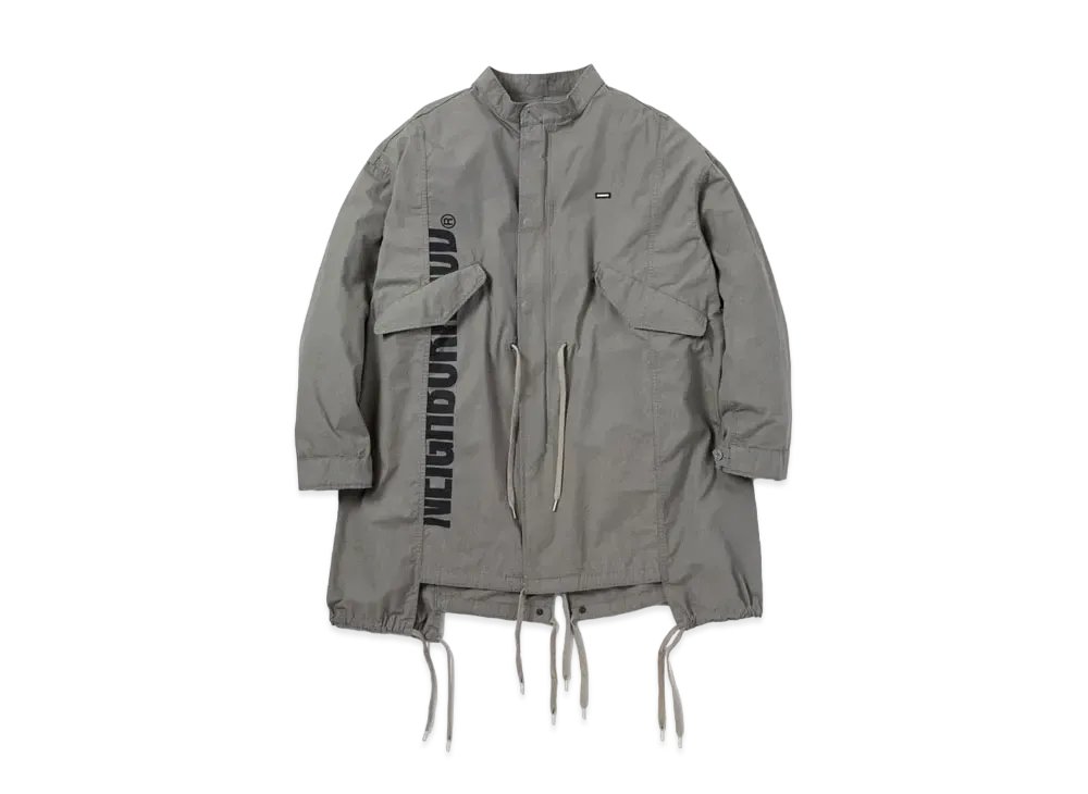 NEIGHBORHOOD FISHTAIL / C-COAT "Gray"