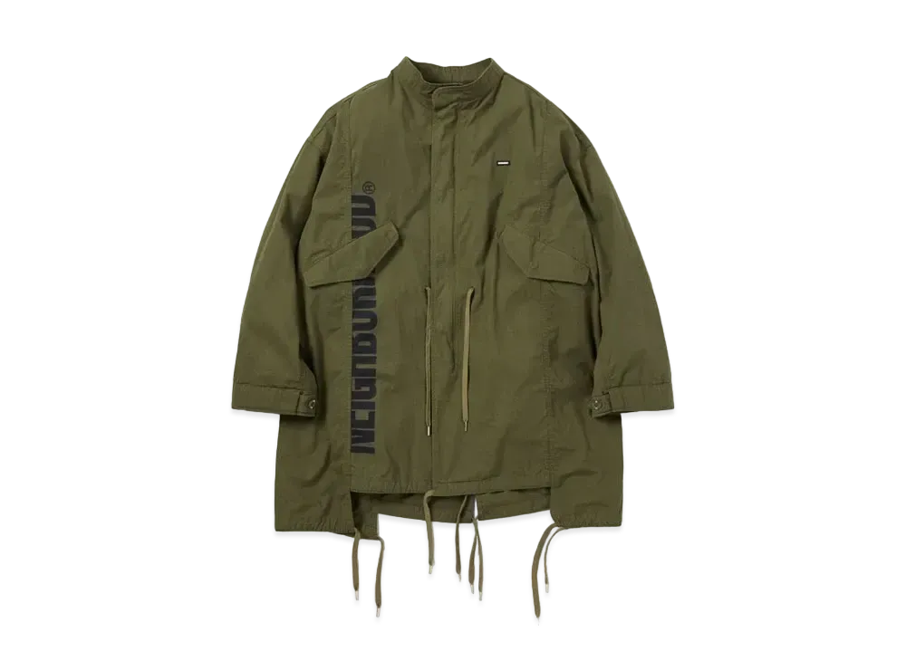NEIGHBORHOOD FISHTAIL / C-COAT "Olive Drab"
