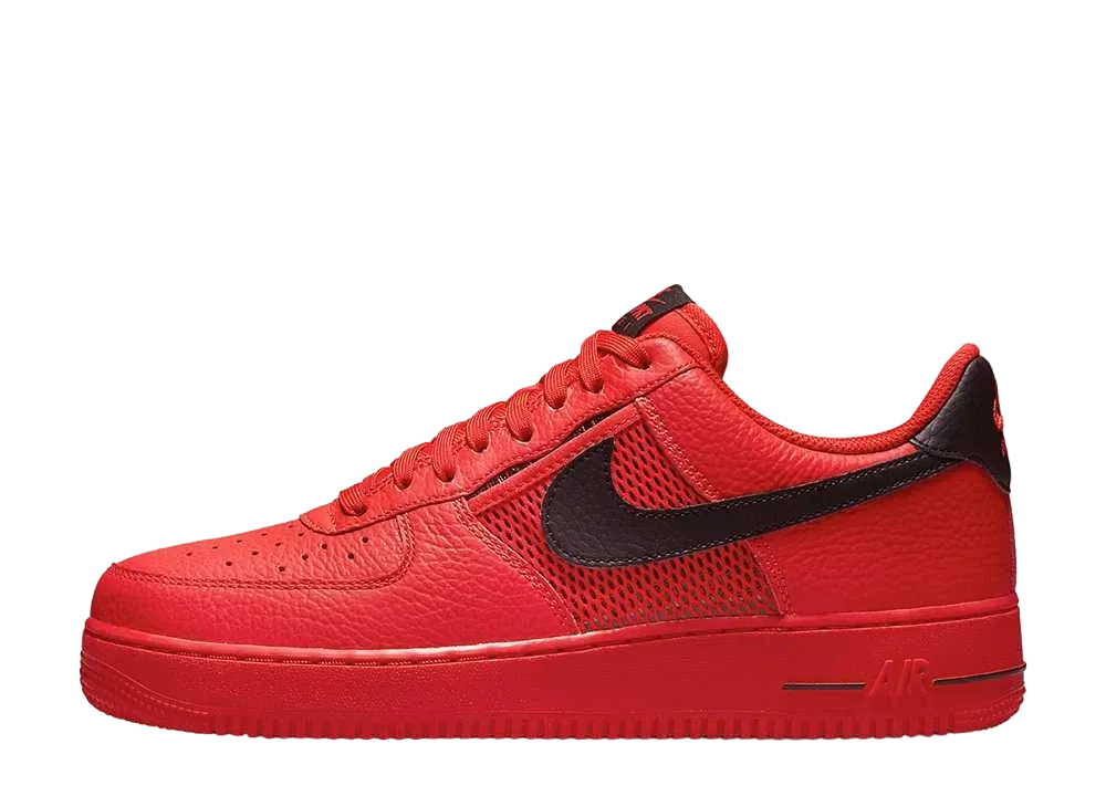 Nike Air Force 1 Low '07 LV8 Mesh Pocket "Red/Black"