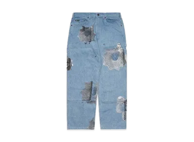 Supreme Nate Lowman Double Knee Painter Pant "Denim"