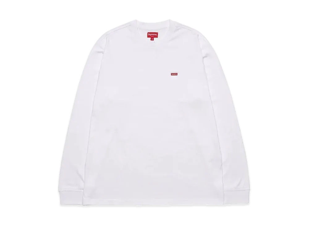 Supreme Small Box L/S Tee "White"(22SS)