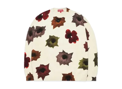 Supreme Nate Lowman Sweater "White"