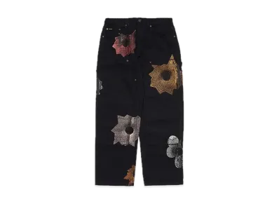 Supreme Nate Lowman Double Knee Painter Pant "Black"