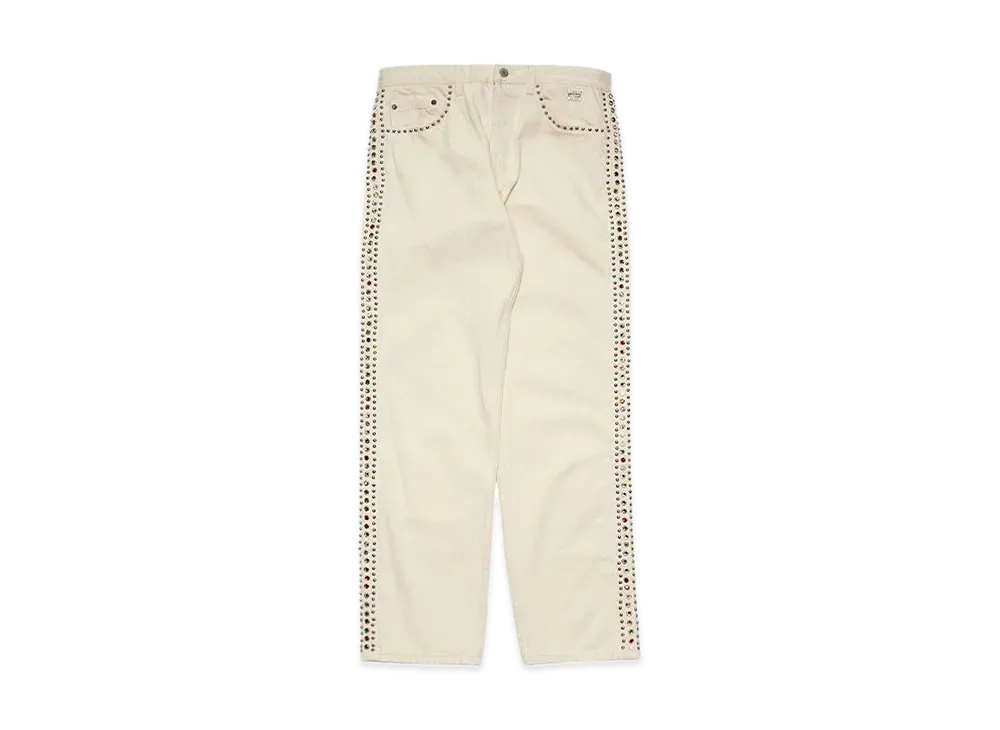 Supreme / B.B.Simon Studded Regular Jean "Natural"