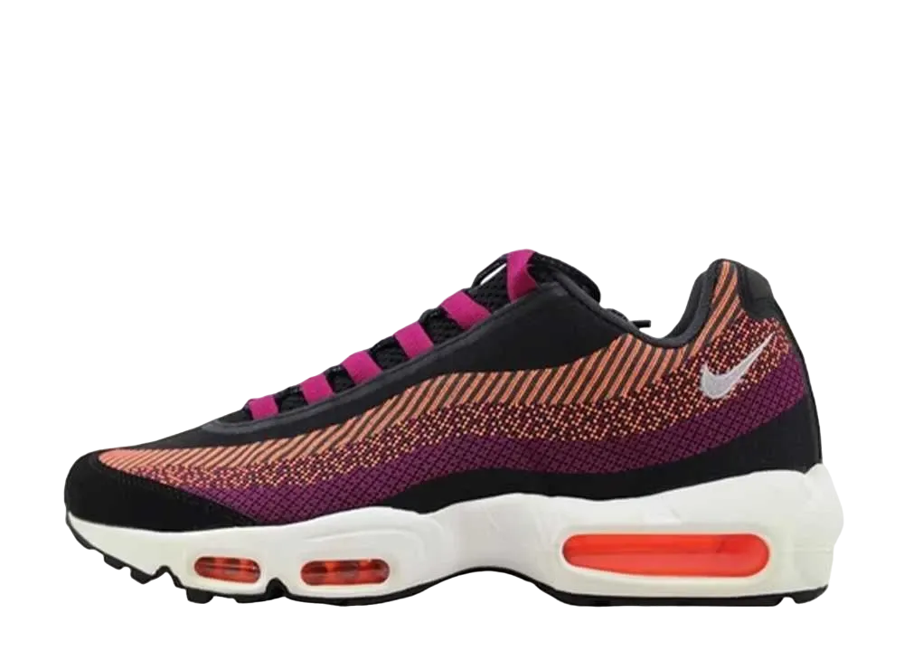 ナイキ エアマックス95 JCRD "ブラック/メタリックシルバー/アンスラサイト/トータルオレンジ"