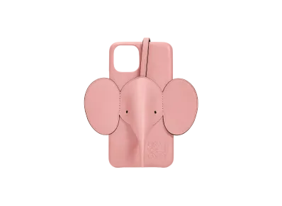 LOEWE Elephant Phone Cover In Calfskin For Iphone 11 Pro "Candy"