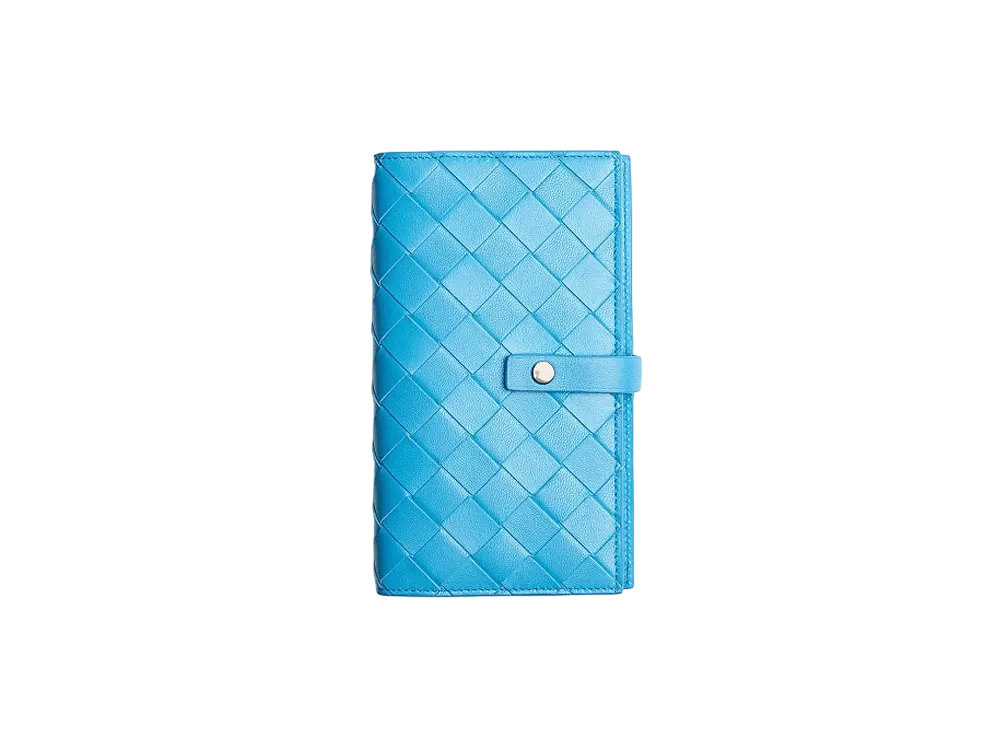Bottega Veneta Intrecciato iPhone 11 Case "Blue"