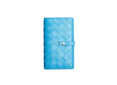 Bottega Veneta Intrecciato iPhone 11 Case "Blue"