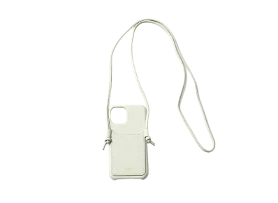 CELINE iPhone 11 Pro Leather Case With Card Slot "Vert deau"