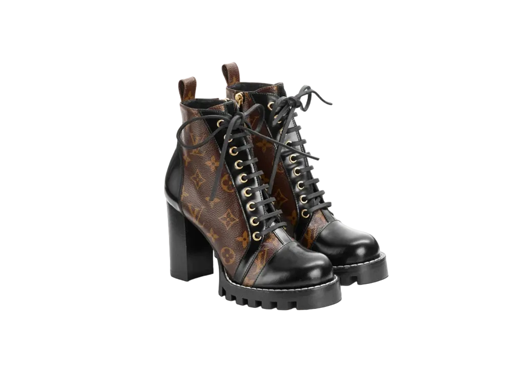ルイヴィトン スタートレイル・ライン アンクルブーツ モノグラム