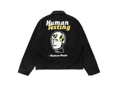 HUMAN MADE A$AP Rocky HUMAN TESTING DENIM JACKET "Black"