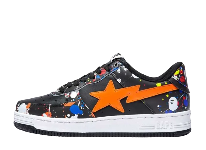 アベイシングエイプ ベイプスタ "ブラックスプラッター"