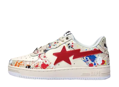 A BATHING APE®︎ BAPE STA "Beige Splatter"