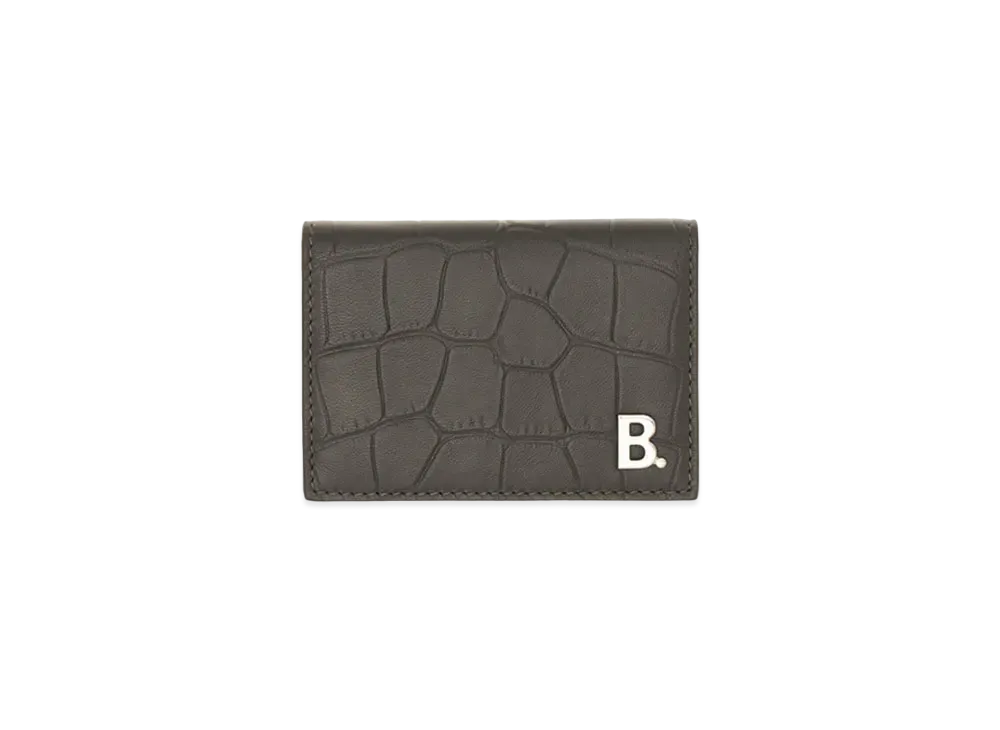 BALENCIAGA Cash Mini Wallet ”Gray”