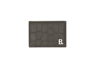 BALENCIAGA Cash Mini Wallet ”Gray”