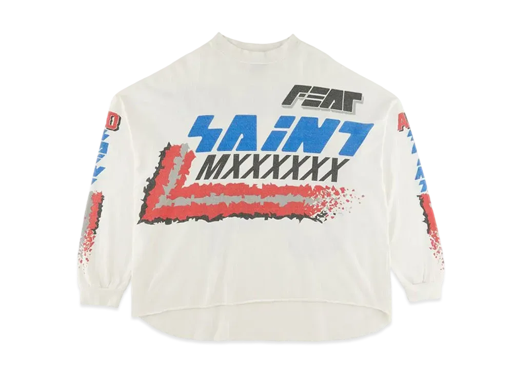 SAINT Mxxxxxx 22SS LS TEE MOTO "White"