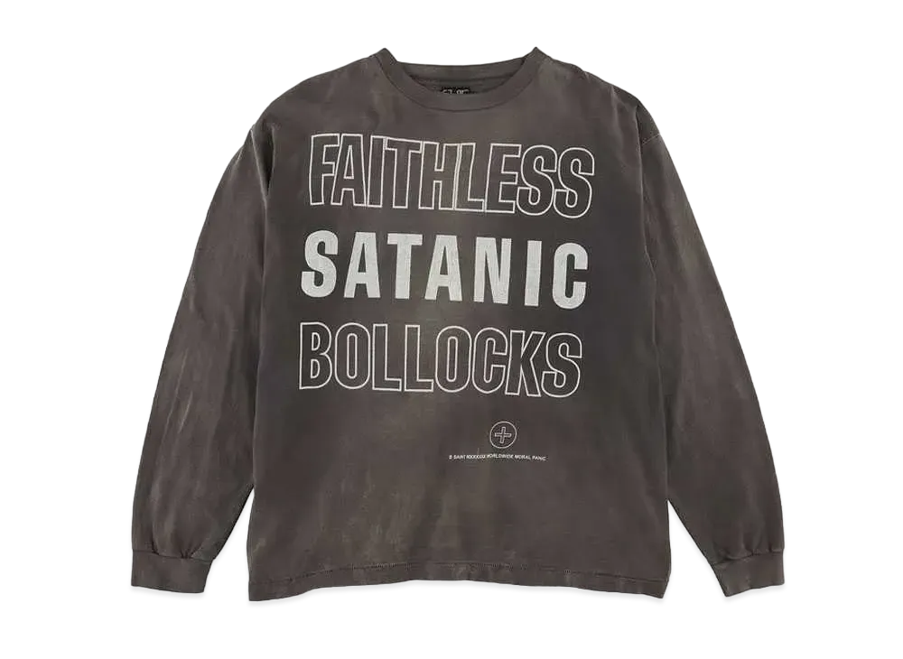 SAINT Mxxxxxx 22SS LS TEE FSBOLLOCKS "Black"