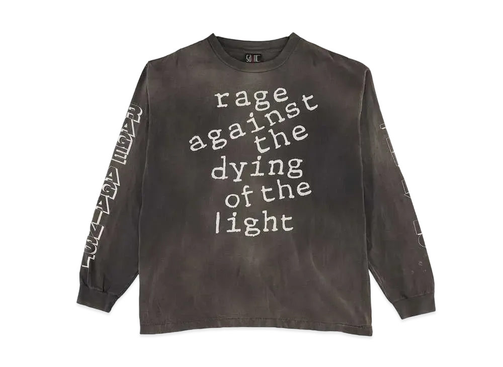 SAINT Mxxxxxx 22SS LS TEE RAGE AGAINST "Black"