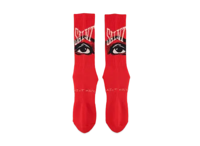 SAINT Mxxxxxx 22SS SOCKS EYES "Red"