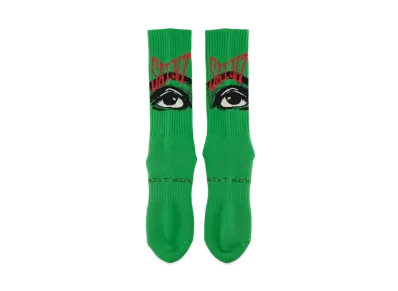 SAINT Mxxxxxx 22SS SOCKS EYES "Green"