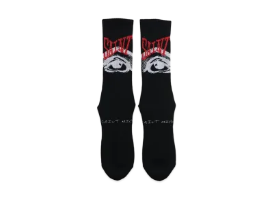 SAINT Mxxxxxx 22SS SOCKS EYES "Black"