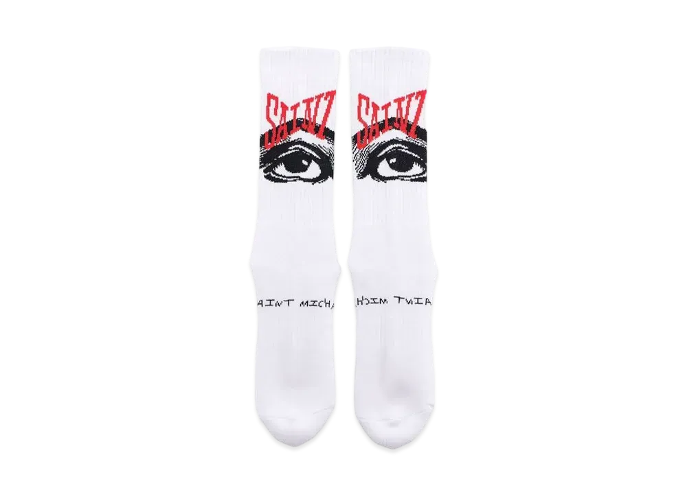 SAINT Mxxxxxx 22SS SOCKS EYES "White"