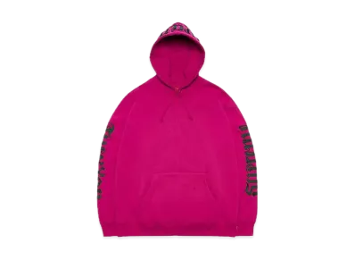 Supreme Ambigram Hooded Sweatshirt "Raspberry"