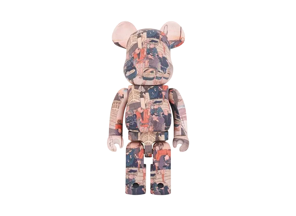 Bearbrick Tokyo National Museum Hiroshige Utagawa「53 Stations of the Tokaido」 Nihonbashi 1000%