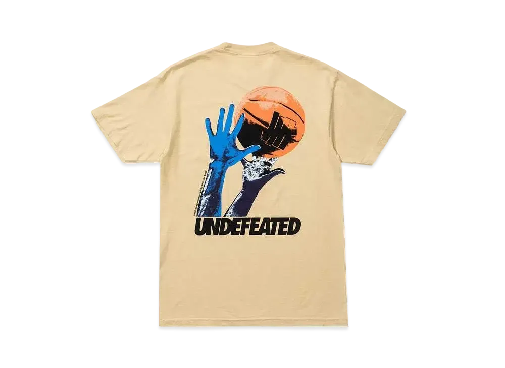 UNDEFEATED B-BALL S/S TEE - 80311 "Beige"