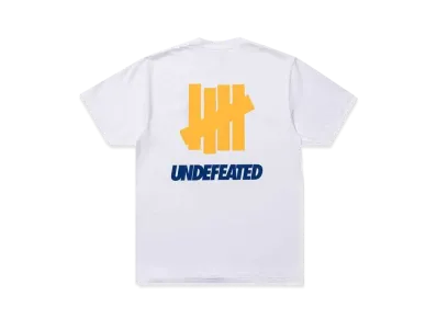 UNDEFEATED LOCKUP S/S TEE - 80299 "White"