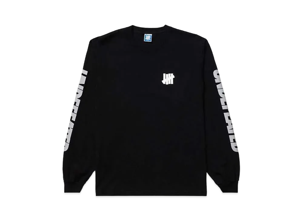 UNDEFEATED LOCKUP L/S TEE - 80313 "Black"