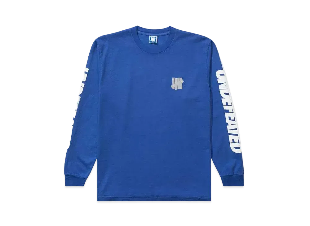UNDEFEATED LOCKUP L/S TEE - 80313 "Blue"