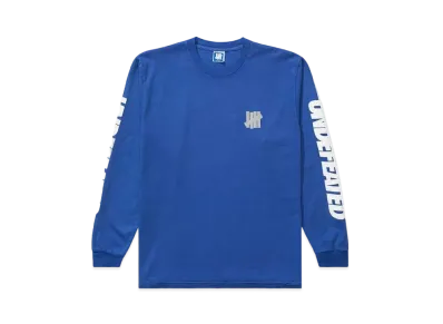 UNDEFEATED LOCKUP L/S TEE - 80313 "Blue"