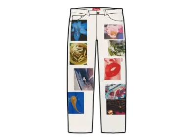 Supreme Daido Moriyama Regular Jean "White"