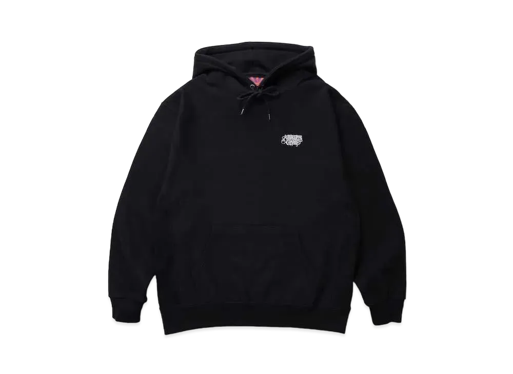 APHRODITEGANG CLASSIC LOGO HEAVY WEIGHT HOODED SWEAT SHIRT "Black"