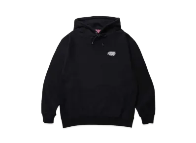 APHRODITEGANG CLASSIC LOGO HEAVY WEIGHT HOODED SWEAT SHIRT "Black"