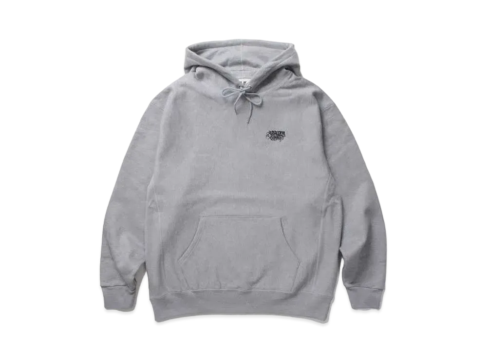 APHRODITEGANG CLASSIC LOGO HEAVY WEIGHT HOODED SWEAT SHIRT "Grey"