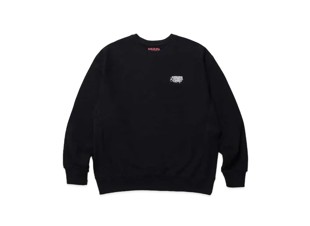 APHRODITEGANG CLASSIC LOGO HEAVY WEIGHT SWEAT SHIRT "Black"