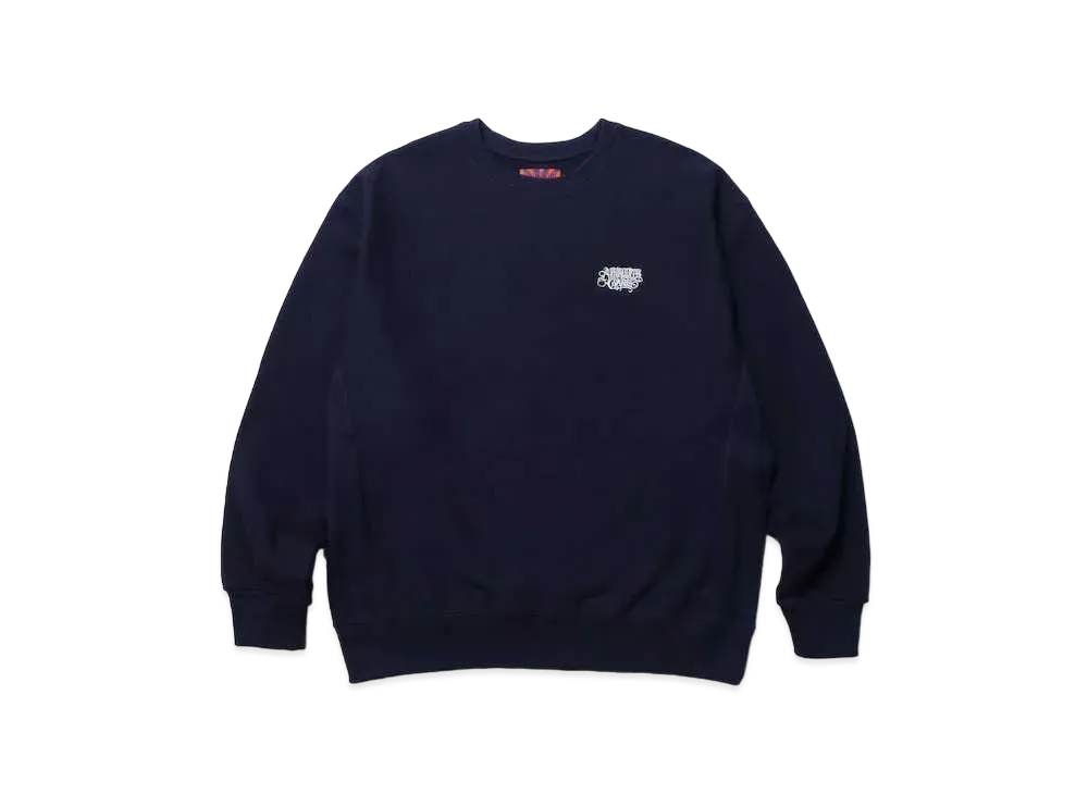 APHRODITEGANG CLASSIC LOGO HEAVY WEIGHT SWEAT SHIRT "Navy"