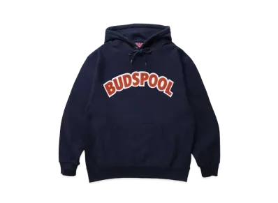 APHRODITEGANG BUDSPOOL HEAVY WEIGHT HOODED SWEAT SHIRT "Navy"